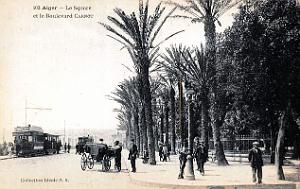 2889- Alger - Square et Boulevard Carnot